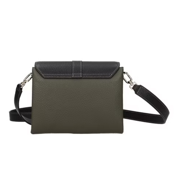 New Furla Narciso two tone leather crossbody bag - Picture 2 of 8